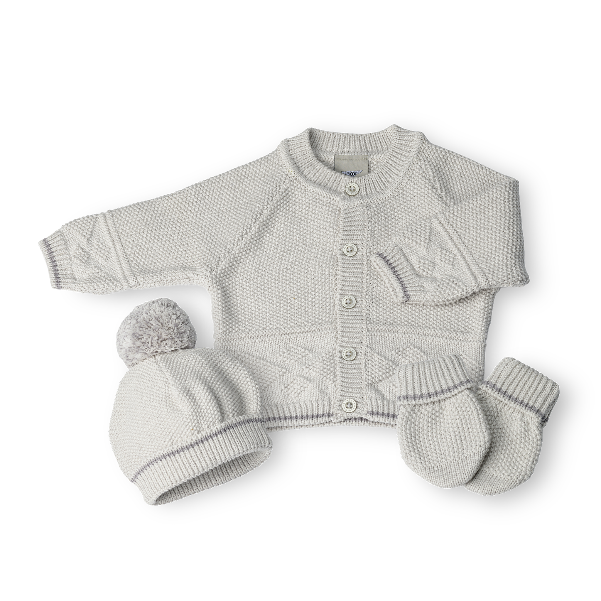 Baby Knitwear 3-Piece Gift Set