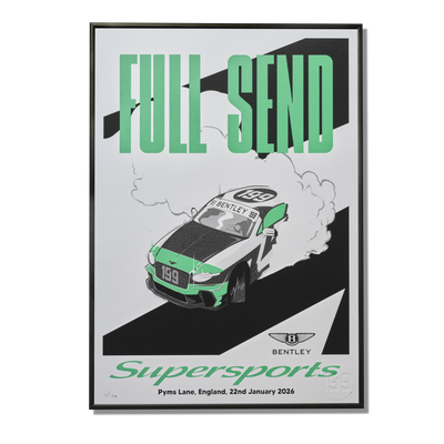 Bentley Supersports Power Slide Print