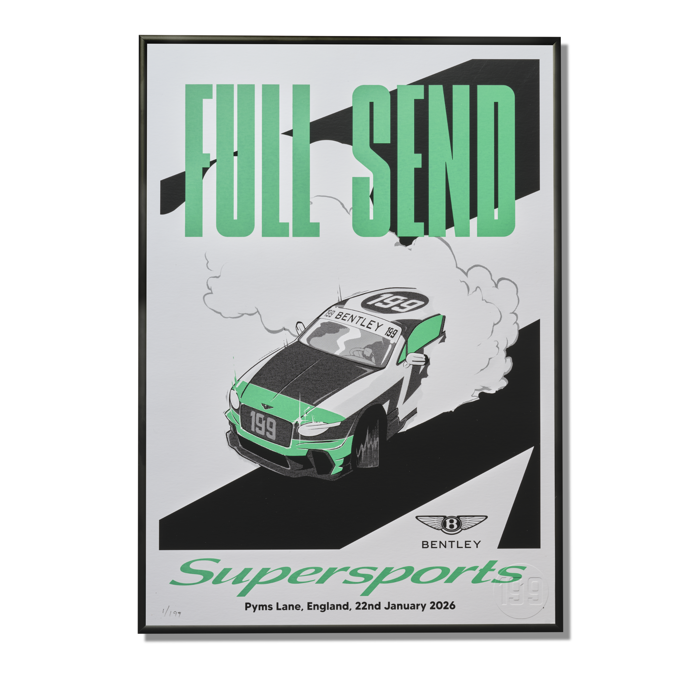 Bentley Supersports Power Slide Print