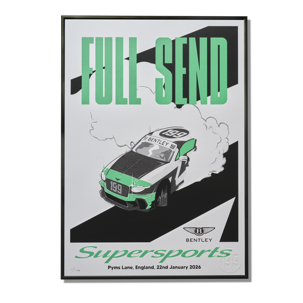 Bentley Supersports Power Slide Print