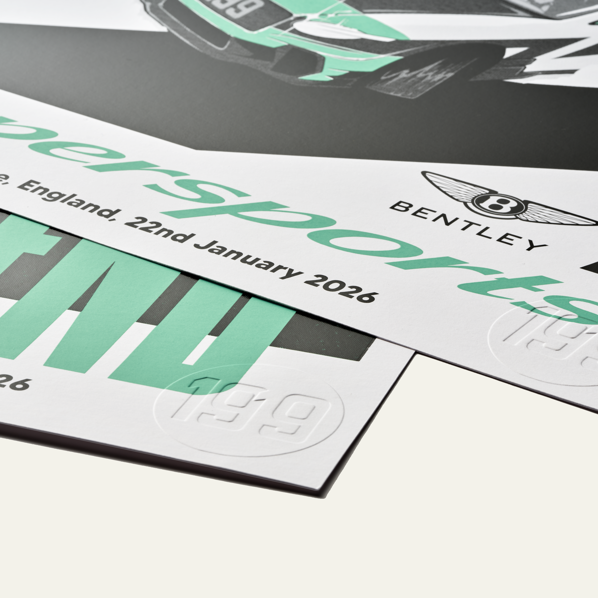 Bentley Supersports Burnout Print